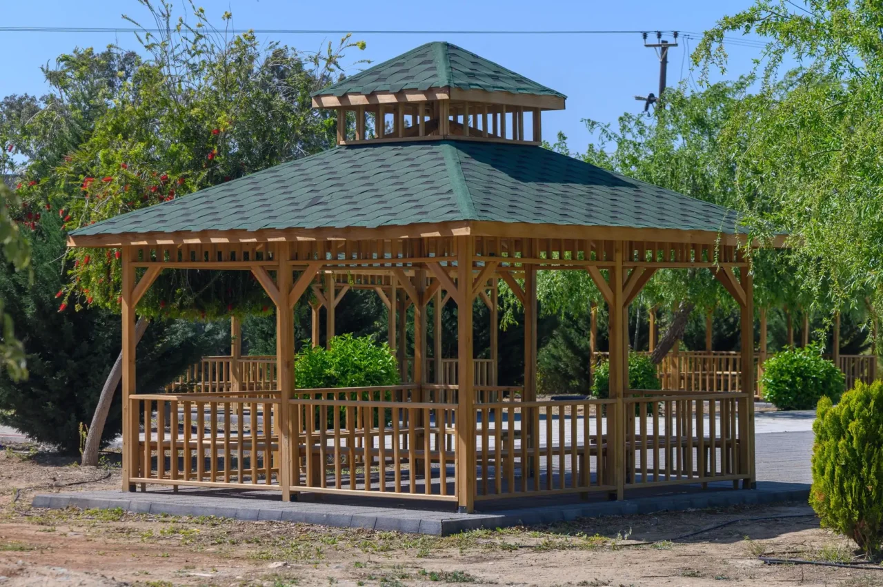 Gazebo built by The Custom Deck Guys in Greater Cincinnati Area